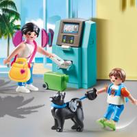 Playmobil® Family Fun 70439 vakantiegangers met geldautomaat - thumbnail