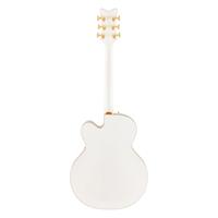 Gretsch Professional Collection Falcon Hollow Body EB White met Gretsch G6242L Deluxe Hardshell Case - thumbnail