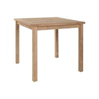 Eettafel Home ESPRIT Bruin Teakboom 80 x 80 x 77 cm - thumbnail