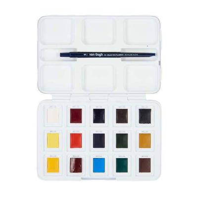 Bruynzeel Van gogh aquarelverf pocket box basic kleuren Bruynzeel Van gogh aquarelverf pocket box basic kleuren