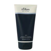 S Oliver So pure men showergel & shampoo 150 Milliliter - thumbnail