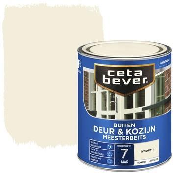 Cetabever Meesterbeits Deur en Kozijn Dekkend Zijdeglans - Ivoorwit - 0,75 liter