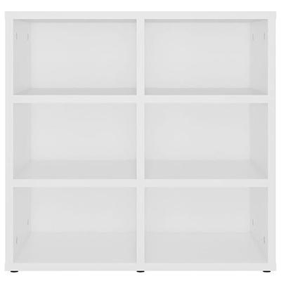 Schoenenkasten 2 st 52,5x30x50 cm wit