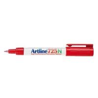 Fineliner artline 725 rond f rood | 12 stuks - thumbnail