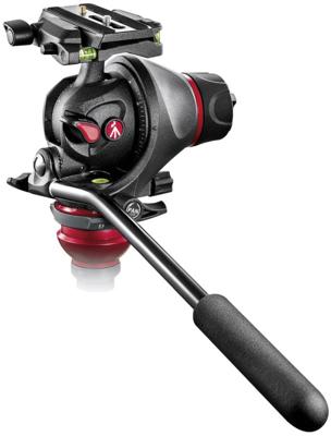 Manfrotto Photo-Movie Tripod Head with Quick Release 5, Fluid Head for Camera Tripods, Compatible with DSLR Cameras, Photography Equipment for Content Creation and Vlogging