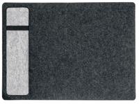 Sigel SI-SA302 Bureauonderlegger Vilt Casualstyle Antraciet/grijs - thumbnail