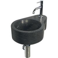 Haceka Jasmin natuursteen fonteinset compleet met kraan - thumbnail