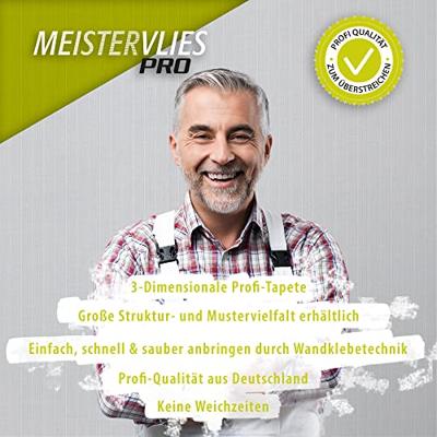 AS Creation MeisterVliesbehang 7 - Overschilderbaar - 644916