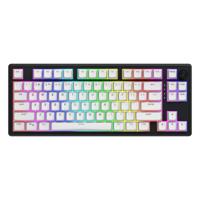 Hator Skyfall Wireless, gaming toetsenbord (Zwart, US lay-out, HATOR Aurum Lemon, 80% (TKL), RGB, Double shot ABS, Hot-swap, 2.4GHz / Bluetooth / USB-C) - thumbnail