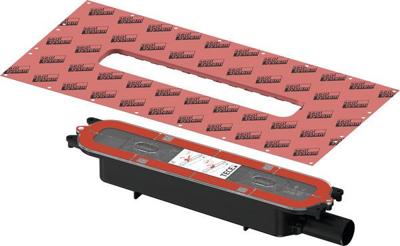 Tece - TeceDrainprofile - afvoer laag - DN 40 - horizontaal 673001