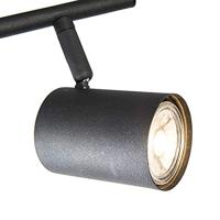 QAZQA Moderne spot zwart 2-lichts kantelbaar - Jeana - thumbnail