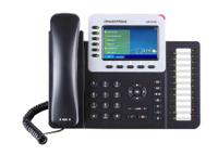 Grandstream GXP-2160 VoIP-systeemtelefoon Bluetooth, Headsetaansluiting Kleurendisplay Zwart, Zilver - thumbnail