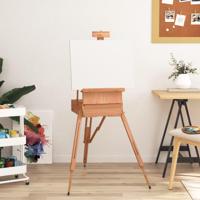 Schildersezel 81x121x173 cm massief beukenhout - thumbnail
