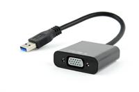 USB 3.0 naar VGA adapter, zwart, Blister verpakking - thumbnail