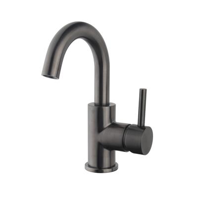 Caral opbouw wastafelkraan met draaibare uitloop gunmetal Caral opbouw wastafelkraan met draaibare uitloop gunmetal