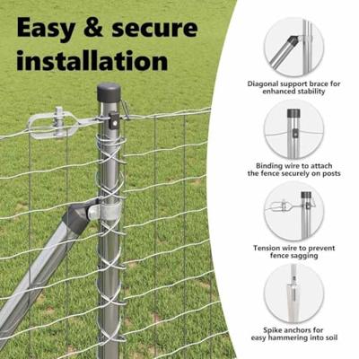 VidaXL Afrasteringspaal 7 pcs zilver staal