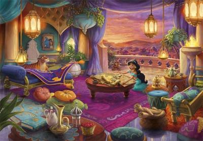 Clementoni legpuzzel jasmine ever after - 500st.