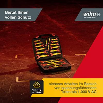 Wiha 43022 | Steeksleutelset | Geïsoleerd | 6-32 mm - 43022 - thumbnail