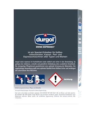 Durgol Swiss Espresso Ontkalkingsmiddel voor Koffiezetapparaten 2x125 ml
