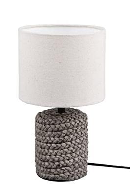 Trio TafellampMala 26cm rotan met creme - R50941044