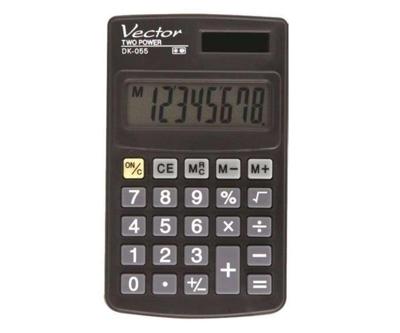 Vector Zakrekenmachine DK-055, zwart