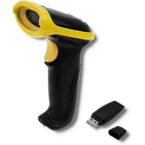 Qoltec 50862 Draadloze laserbarcodescanner 1D | 2.4GHz