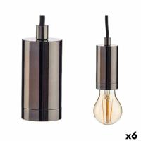 Plafondlamp Gift Decor Zwart 60 W (6 Stuks) - thumbnail