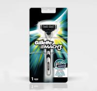 Gillette Mach3 scheerapparaat voor mannen Aluminium, Zwart - thumbnail