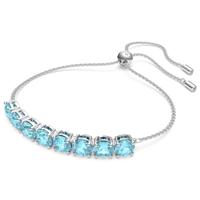 Swarovski 5643755 Armband Exalta zlverkleurig-blauw - thumbnail