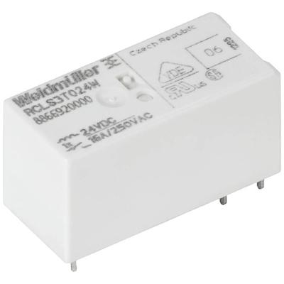 Weidmüller RCL314048W Steekrelais 48 V/DC 16 A 1x wisselcontact 20 stuk(s) Piece