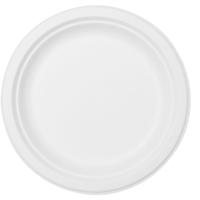 Duni Wegwerpborden 18 cm 10 Stuks Wit - thumbnail