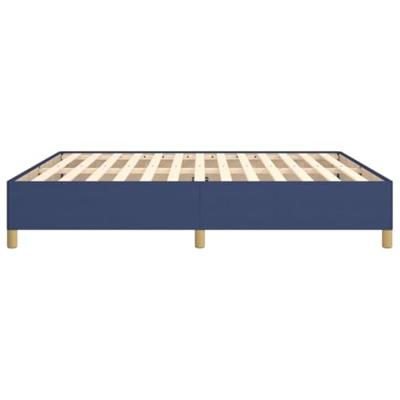 Boxspring bed stof blauw 160x200 cm Boxspring bed stof blauw 160x200 cm