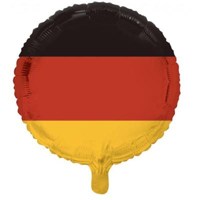 Folieballon Duitsland Rond (46cm)
