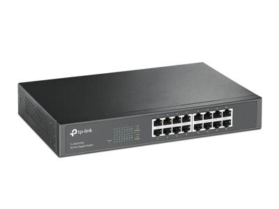 TP-Link tl-sg1016d Rackmount switch, 16 poorten, zonder beheer, desktop