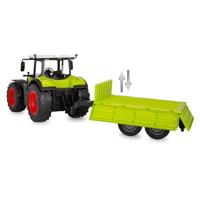 Jamara Claas Arion 660 + Kiepaanhanger op afstand (1:24) - thumbnail