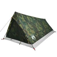VidaXL Tent 2-persoons waterdicht camouflage - thumbnail
