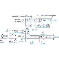 Panasonic Inductieve naderingsschakelaar PNP GX-H8B-P - thumbnail