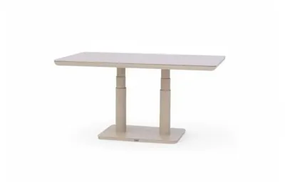 Trestino verstelbare lounge tuintafel toulon 140x80x72cm latte Trestino verstelbare lounge tuintafel toulon 140x80x72cm latte