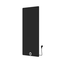 Best-Design "Brenner-Black" Elektrische radiator mat-zwart 750W 1200x600mm - thumbnail