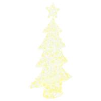 Kerstboom met 160 LED Warmwit 150 cm Acryl - thumbnail