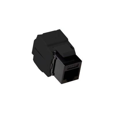 ACT TD6010 Keystone Jack CAT6 Unshielded Toolless | Zwart