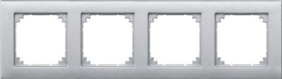 Merten 486460 Afdekking Frame System M Aluminium 1 stuk(s)