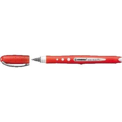 Rollerpen stabilo worker color 2019/40 m rood | 10 stuks