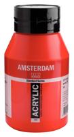 Royal Talens Amsterdam Standard Series Acrylverf Pot 1000 ml - Pyrrolerood 315 - thumbnail