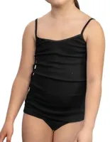 HL-tricot meisjes hemd spaghetti bandjes - thumbnail