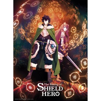 Poster The Shield Hero Naofumi and Raphtalia 38x52cm