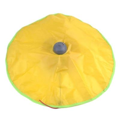 Kat speelbord elektrische kat draaitafel automatische kat speelgoed (geel)