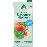 Van de Boom troebele Groene IJsthee Perzik & Hibiscus 1,5L bij Jumbo - thumbnail