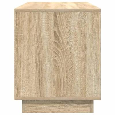 Tv-meubel met LED-verlichting 100x41x50 cm sonoma eikenkleurig