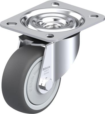 Blickle L-PATH 80KF Zwenkwiel Wieldiameter: 80 mm Draagvermogen (max.): 150 kg 1 stuk(s) Blickle L-PATH 80KF Zwenkwiel Wieldiameter: 80 mm Draagvermogen (max.): 150 kg 1 stuk(s)